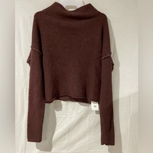 Free People size small brown sweater